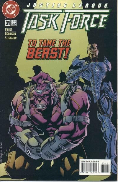 Justice League Task Force The Accused |  Issue#31 | Year:1995 | Series: JLA | Pub: DC Comics |