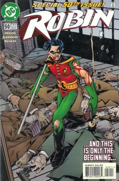 Robin, Vol. 2 Faster FASTER! |  Issue#50A | Year:1998 | Series: Robin | Pub: DC Comics | Direct Edition