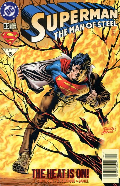 Superman: The Man of Steel Something Fishy |  Issue#55B | Year:1996 | Series: Superman | Pub: DC Comics | Newsstand Edition