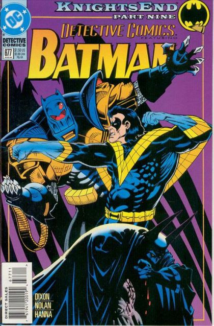 Detective Comics, Vol. 1 Knight's End - Part Nine: Flesh And Steel |  Issue#677A | Year:1994 | Series: Detective Comics | Pub: DC Comics | Direct Edition