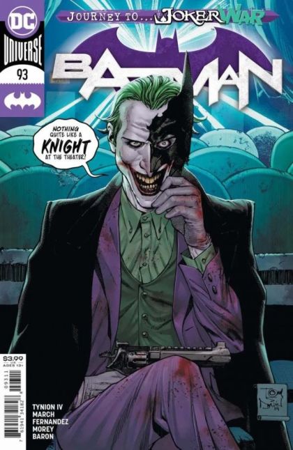 Batman, Vol. 3 Their Dark Designs, Part 8 |  Issue#93A | Year:2020 | Series: Batman | Pub: DC Comics | Regular Tony S. Daniel Cover