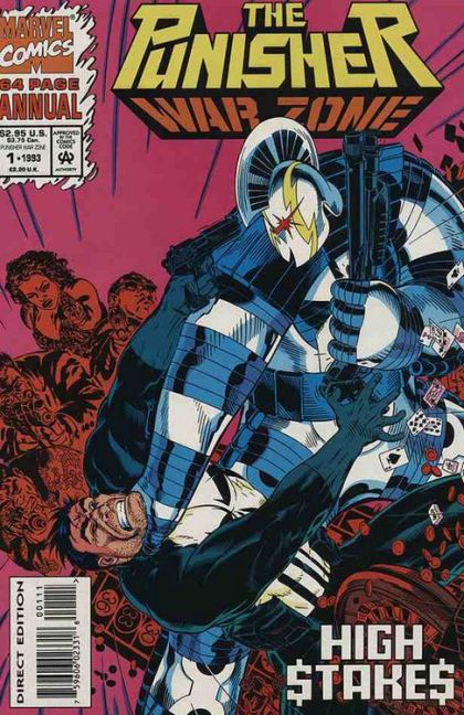 The Punisher: War Zone, Vol. 1 Annual Bulletproof / Unfinished Business / Professionals |  Issue#1A | Year:1993 | Series:  | Pub: Marvel Comics | Direct Edition