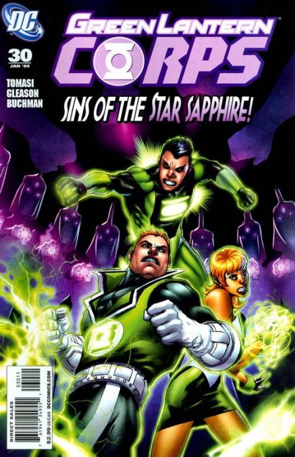 Green Lantern Corps, Vol. 1 Sins of the Star Sapphire, Part Two: Empty Handed Heart |  Issue#30 | Year:2008 | Series: Green Lantern | Pub: DC Comics | Patrick Gleason Regular