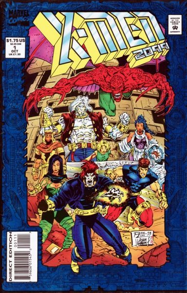 X-Men 2099 The Gathering |  Issue#1D | Year:1993 | Series: X-Men | Pub: Marvel Comics | Dynamic Forces Numbered & Autographed Edition w/ C of A