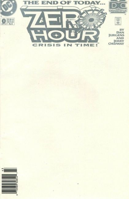 Zero Hour: Crisis in Time Zero Hour - Zero Hour |  Issue#0B | Year:1994 | Series: Zero Hour | Pub: DC Comics | Newsstand Edition