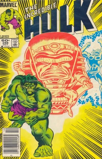 The Incredible Hulk, Vol. 1 Yellow Fever?! |  Issue#288B | Year:1983 | Series: Hulk | Pub: Marvel Comics | Newsstand Edition