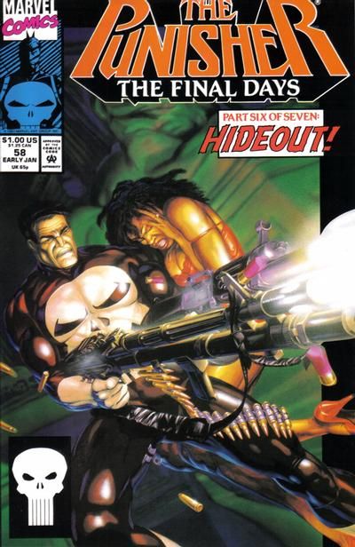 The Punisher, Vol. 2 The Final Days, Part 6: The Noose Tightens |  Issue#58A | Year:1991 | Series: Punisher | Pub: Marvel Comics | Direct Edition