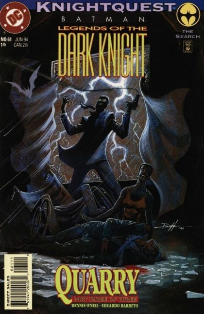 Batman: Legends of the Dark Knight Knightquest: The Search - Quarry, Part 3 |  Issue#61A | Year:1994 | Series:  | Pub: DC Comics | Direct Edition