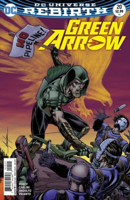 Green Arrow, Vol. 6 The Return of Roy Harper, Conclusion: Vertigo |  Issue#20B | Year:2017 | Series: Green Arrow | Pub: DC Comics | Variant Mike Grell Cover