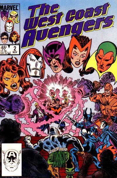 The West Coast Avengers, Vol. 2 Sons! |  Issue#2A | Year:1985 | Series:  | Pub: Marvel Comics | Direct Edition