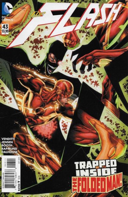 Flash, Vol. 4 Getting The Drop |  Issue#43A | Year:2015 | Series: Flash | Pub: DC Comics | Brett Booth Regular Cover