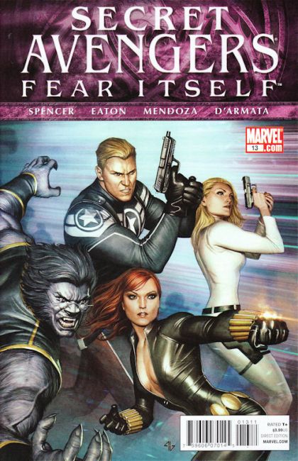 Secret Avengers, Vol. 1 Fear Itself  |  Issue#13A | Year:2011 | Series: Avengers | Pub: Marvel Comics | Adi Granov Regular Cover