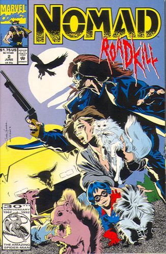 Nomad, Vol. 2 Roadkill |  Issue#2A | Year:1992 | Series: Nomad | Pub: Marvel Comics | Direct Edition