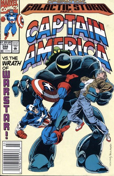 Captain America, Vol. 1 Operation: Galactic Storm - Part 1 |  Issue