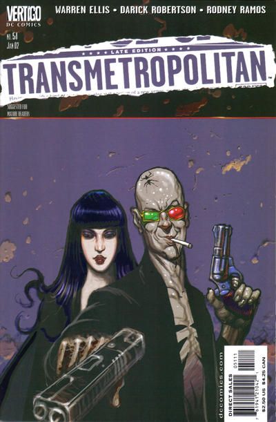 Transmetropolitan (DC Comics) Two Fisted Editor |  Issue#51 | Year:2002 | Series: Transmetropolitan | Pub: DC Comics