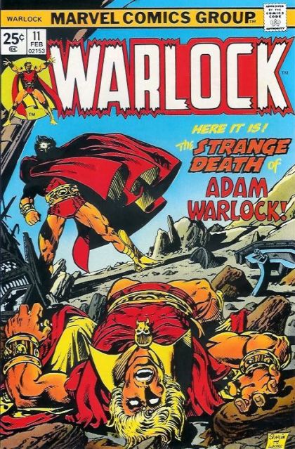 Warlock, Vol. 1 Escape Into The Inner Prison! |  Issue#11A | Year:1975 | Series: Warlock | Pub: Marvel Comics | Regular Edition