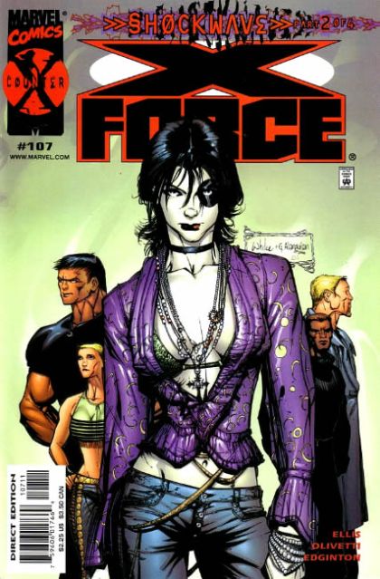 X-Force, Vol. 1 Shockwave, Part 2 |  Issue#107A | Year:2000 | Series: X-Force | Pub: Marvel Comics