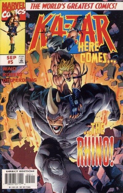 Ka-Zar, Vol. 4 Life In The Big City |  Issue