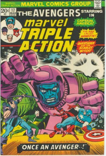 Marvel Triple Action, Vol. 1 Once An Avenger... |  Issue#17 | Year:1974 | Series:  | Pub: Marvel Comics |