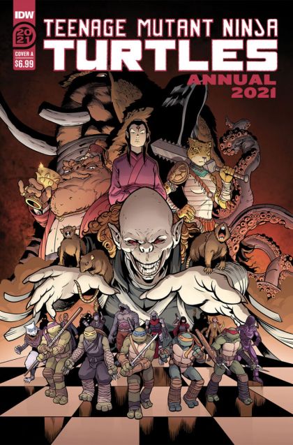 Teenage Mutant Ninja Turtles Annual 2021  |  Issue#1A | Year:2021 | Series: Teenage Mutant Ninja Turtles | Pub: IDW Publishing | Casey Maloney Regular Cover