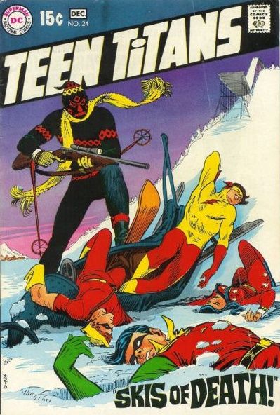 Teen Titans, Vol. 1 Skis Of Death |  Issue#24 | Year:1969 | Series: Teen Titans | Pub: DC Comics |