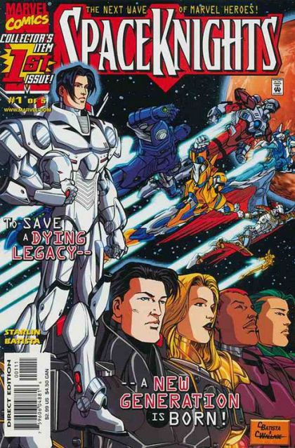 Spaceknights Ebon Tidings |  Issue#1 | Year:2000 | Series:  | Pub: Marvel Comics | Chris Batista Regular