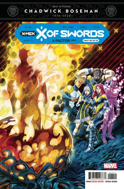 X-Factor, Vol. 4 X of Swords - Chapter 2 |  Issue#4A | Year:2020 | Series:  | Pub: Marvel Comics | Ivan Shavrin Regular