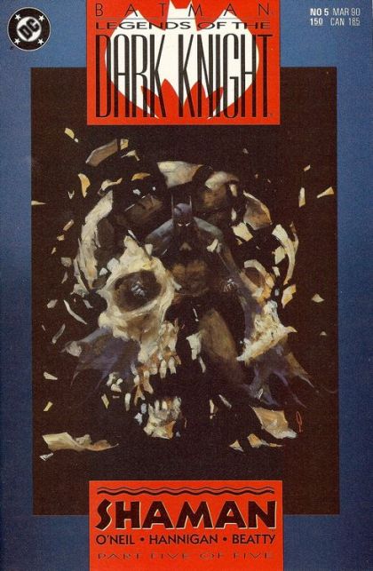 Batman: Legends of the Dark Knight Shaman, Part 5 |  Issue#5A | Year:1990 | Series:  | Pub: DC Comics | Direct Edition