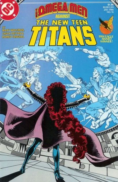 The New Teen Titans, Vol. 2 The Night Before... / Tales Of Tamaran: Blackfire |  Issue#16 | Year:1986 | Series: Teen Titans | Pub: DC Comics |