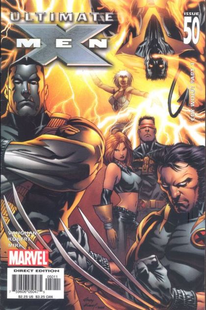 Ultimate X-Men, Vol. 1 Cry Wolf, Part 1 |  Issue#50A | Year:2004 | Series: X-Men | Pub: Marvel Comics | Direct Edition