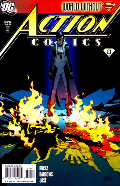 Action Comics, Vol. 1 World Without Superman - The Sleepers, Part 2 |  Issue#876A | Year:2009 | Series:  | Pub: DC Comics | Direct Edition