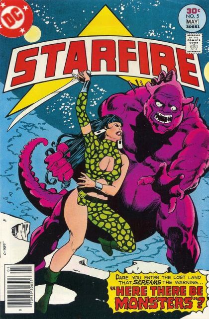 Starfire, Vol. 1 Here There Be Monsters... |  Issue#5 | Year:1977 | Series:  | Pub: DC Comics |