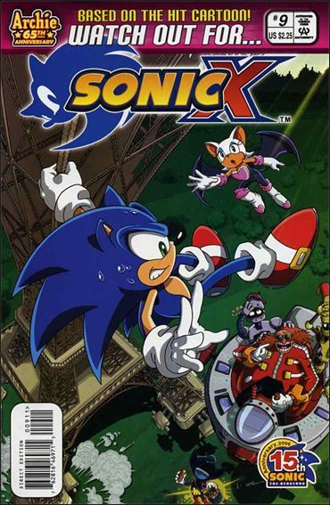 Sonic X  |  Issue#9 | Year: | Series: Sonic The Hedgehog | Pub: Archie Comic Publications |