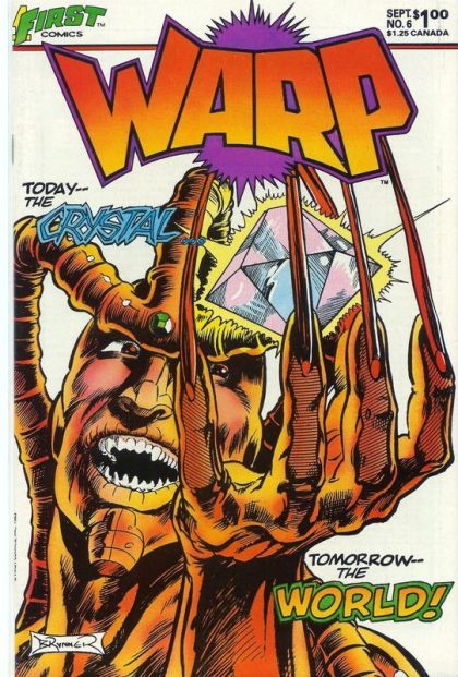 Warp Today, The Crystal / Sword and Shield |  Issue#6 | Year:1983 | Series:  | Pub: First Comics