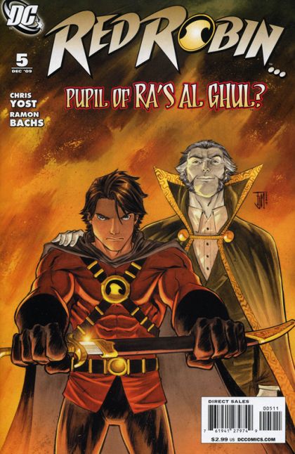 Red Robin Council of Spiders, Part One |  Issue#5A | Year:2009 | Series: Robin | Pub: DC Comics | Direct Edition