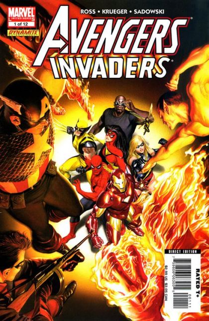 Avengers / Invaders Book One: Old Soldiers, New Wars |  Issue#1A | Year:2008 | Series:  | Pub: Marvel Comics | Direct Edition