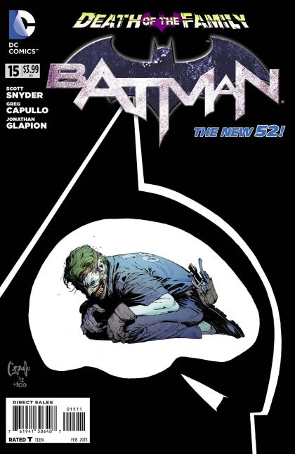 Batman, Vol. 2 Death of the Family - But Here's the Kicker / Red Light, Green Light |  Issue#15A | Year:2012 | Series: Batman | Pub: DC Comics | Greg Capullo Regular