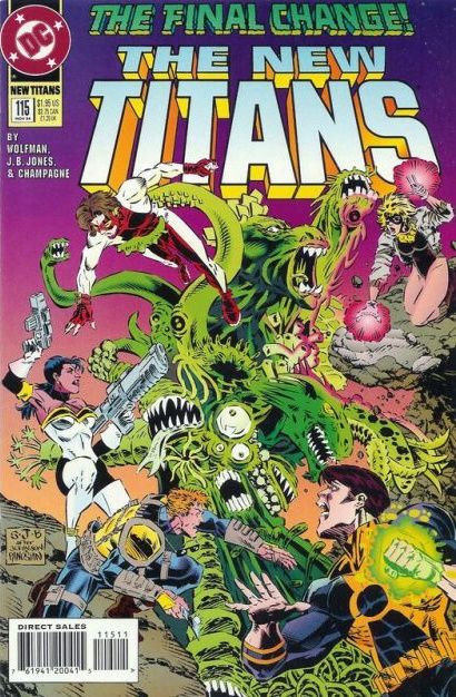 The New Titans The Final Change |  Issue#115A | Year:1994 | Series: Teen Titans | Pub: DC Comics | Direct Edition