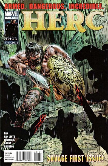 Herc Gods of Brooklyn |  Issue#1A | Year:2011 | Series:  | Pub: Marvel Comics | Carlo Pagulayan Regular Cover