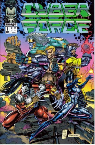 Cyberforce, Vol. 1 The Tin Men Of War, Part 1 |  Issue#1A | Year:1992 | Series: Cyberforce | Pub: Image Comics | Direct Edition