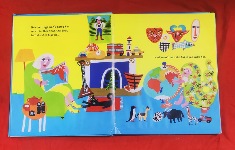 Travels With My Granny | Story Book with Big Pictures and Little Text | For 3-5 Years Old | hardcover | SKU: 2405_101_A108