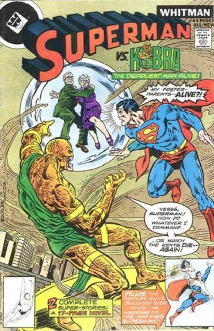 Superman, Vol. 1 The Sandstorm That Swallowed Metropolis; Two Can Die As Cheaply As One |  Issue#327A | Year:1978 | Series: Superman | Pub: DC Comics | Whitman Variant