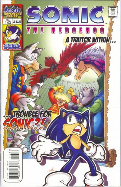 Sonic the Hedgehog, Vol. 2  |  Issue#143 | Year:2005 | Series: Sonic The Hedgehog | Pub: Archie Comic Publications |