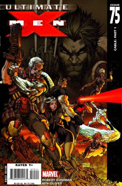 Ultimate X-Men, Vol. 1 Cable, Part 1 / Extracurricular |  Issue#75A | Year:2006 | Series: X-Men | Pub: Marvel Comics | Direct Edition