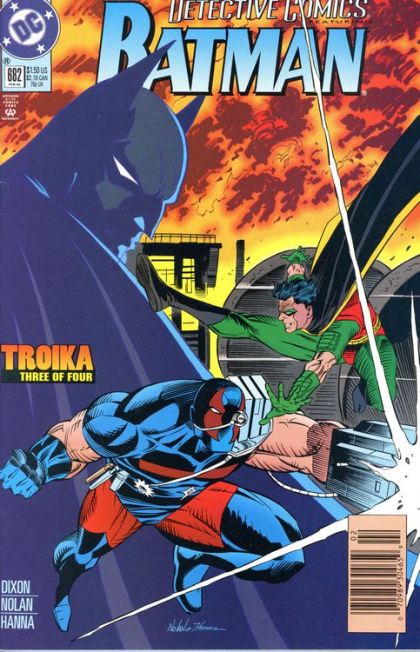 Detective Comics, Vol. 1 The Doomsday Clock |  Issue#682B | Year:1995 | Series: Detective Comics | Pub: DC Comics | Newsstand Edition