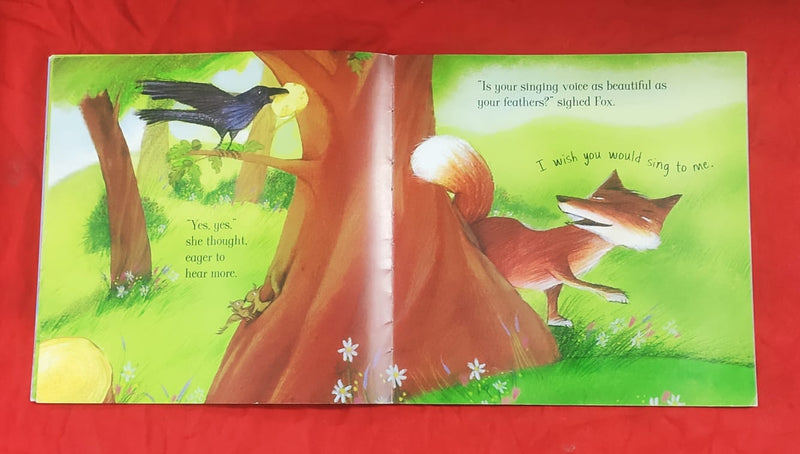 The fox and the crow | Story Book with Big Pictures and Little Text | For 3-5 Years Old | Paperback | SKU: 2405_101_A108