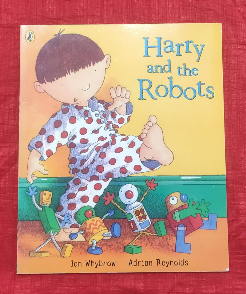 Harry and the robots | Story Book with Big Pictures and Little Text | For 3-5 Years Old | Paperback | SKU: 2405_101_A102