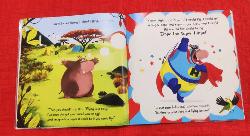 Zippo the Super Hippo | Story Book with Big Pictures and Little Text | For 3-5 Years Old | Paperback | SKU: 2405_101_A102