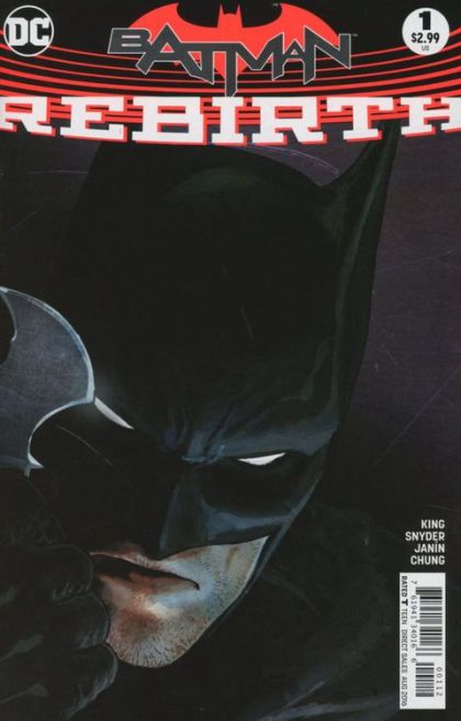 Batman: Rebirth  |  Issue#1F | Year:2016 | Series: Batman | Pub: DC Comics | 2nd Printing Mikel Janín