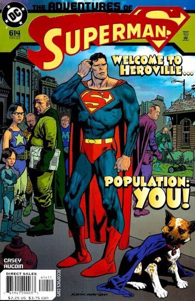 The Adventures of Superman Truths Told in Super-Secret |  Issue#614A | Year:2003 | Series: Superman | Pub: DC Comics | Direct Edition